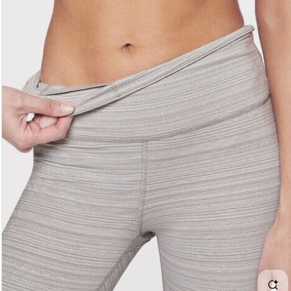 Athleta High Rise Jacquard Chaturanga leggings